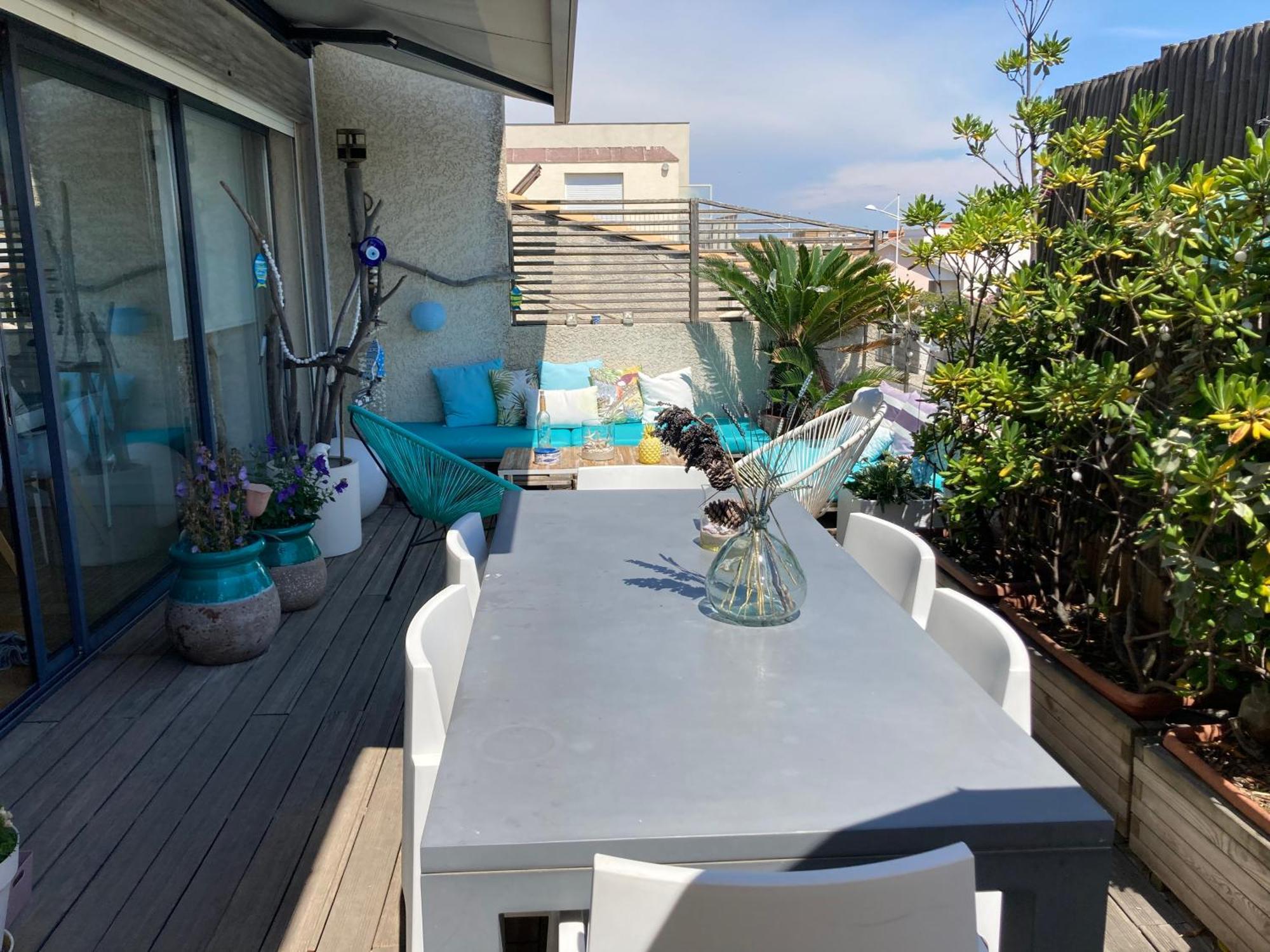 Duplex 105 M2 Vue Mer, Terrasse 30M2 Mauguio Bagian luar foto